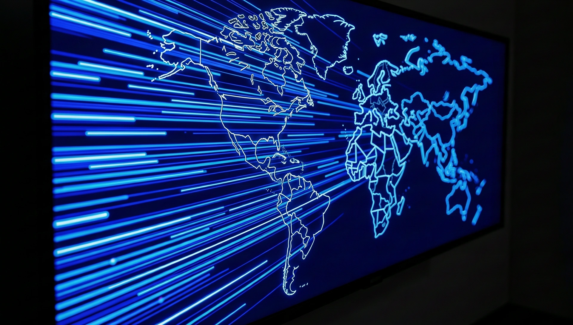 Global intelligence background